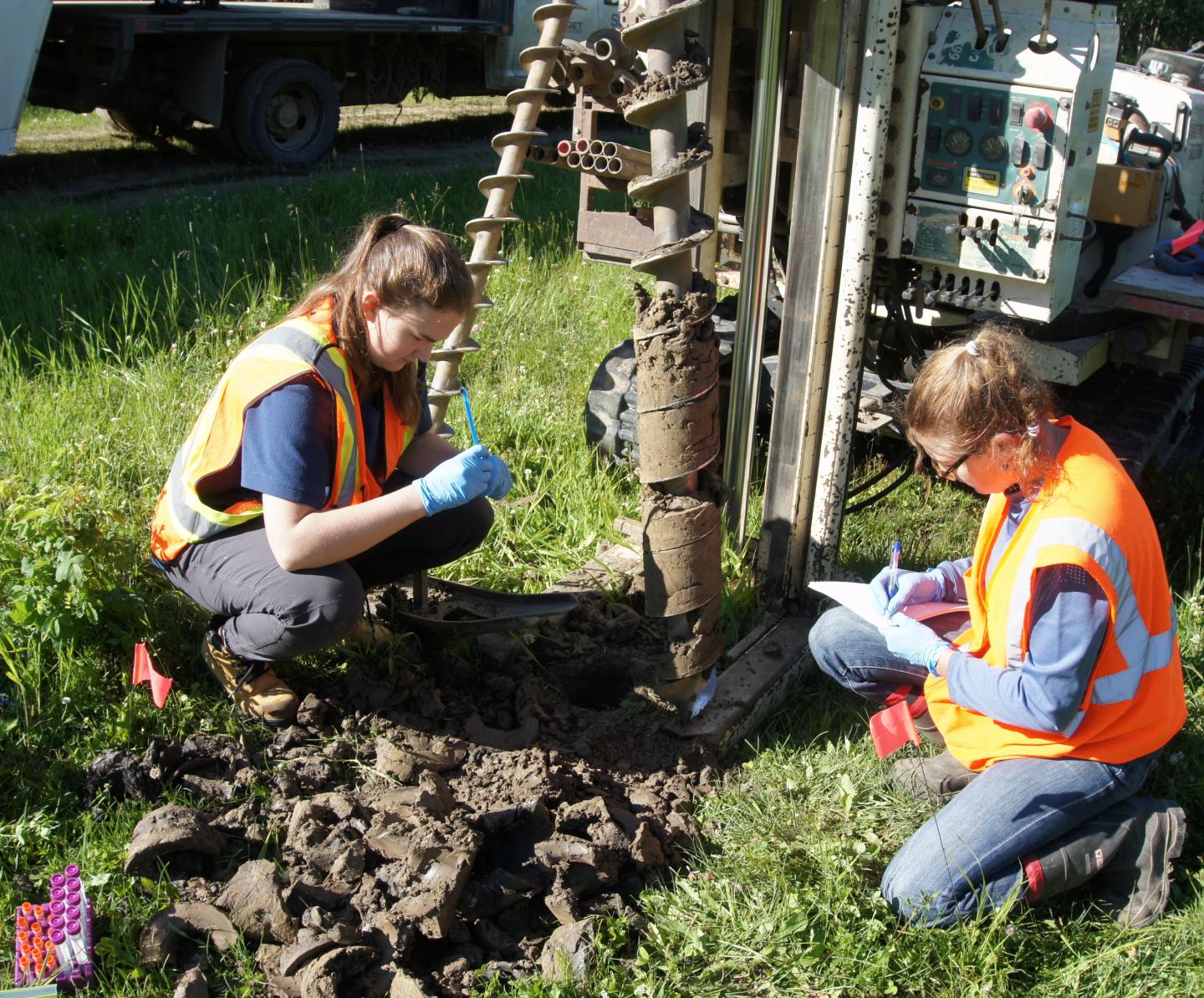 Testing at Field Research Site