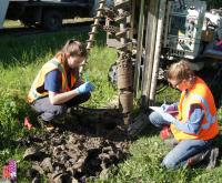 Testing at Field Research Site