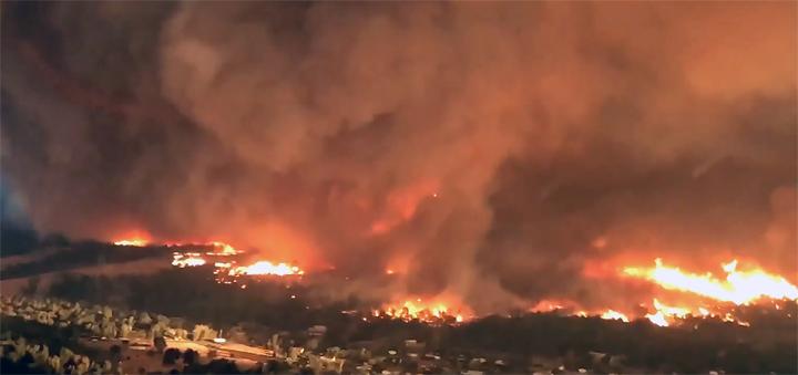 Carr Fire Firenado Spins at EF-3 Wind Speeds