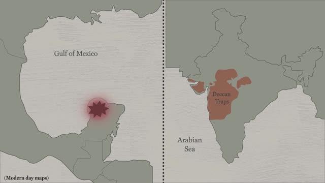 Worldwide Volcanism 66 Million Years Ago
