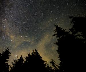 Perseid meteor shower