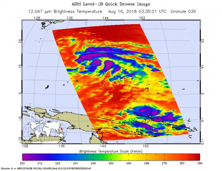 Satellite Data on Soulik