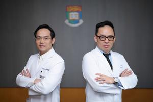 Professor Albert Chan Chi-yan (left) and Dr Chiang Chi-leung