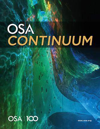 <em>OSA Continuum</em> Cover