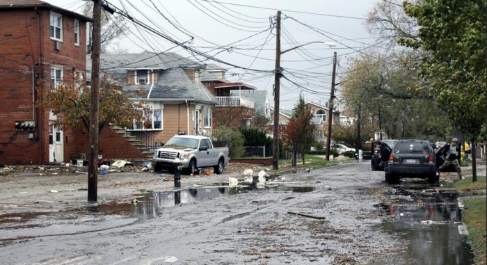 Hurricane Sandy Aftermath, Howard Beach