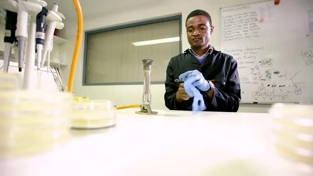 Dr. Thando Ndlovu, a Postdoctoral Researcher at Stellenbosch University