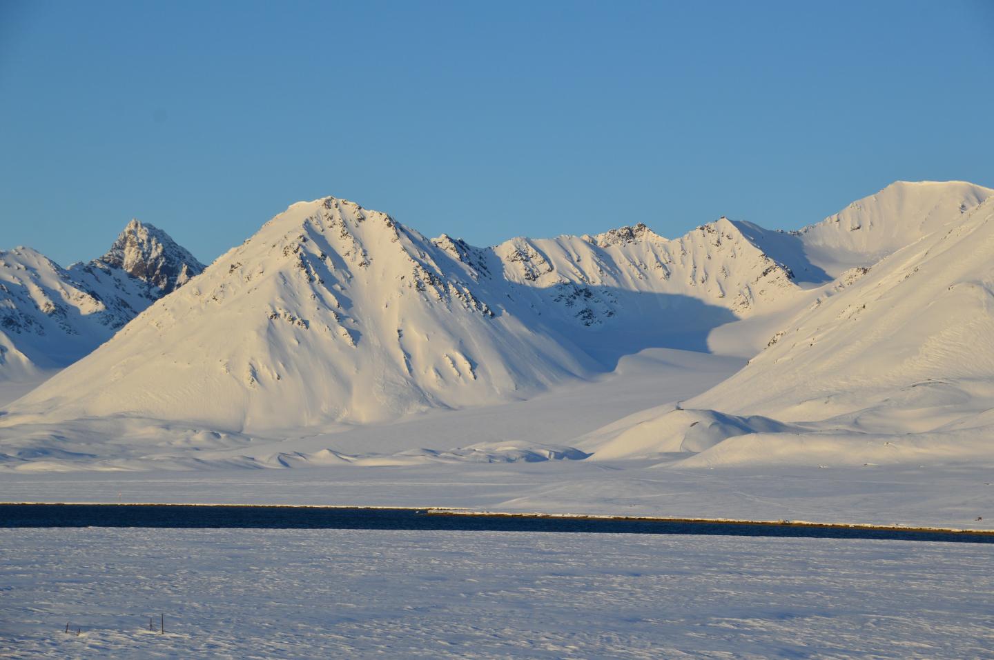 Springtime Snow Cover