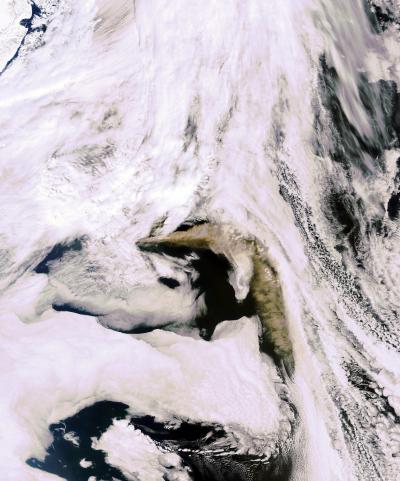 Iceland's Eyjafjallajoekull Volcano -- May 6, 2010