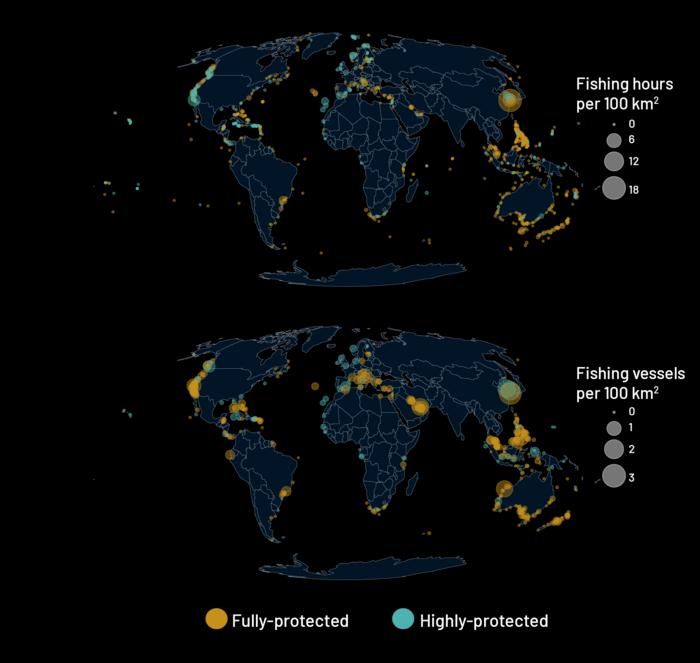 Little-to-no industrial fishing occurs in fully and highly protected marine areas (2 of 2)