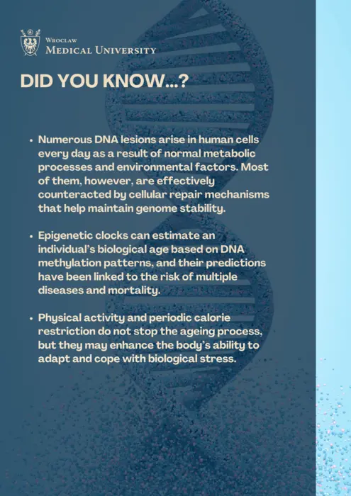 Key facts about the biology of ageing