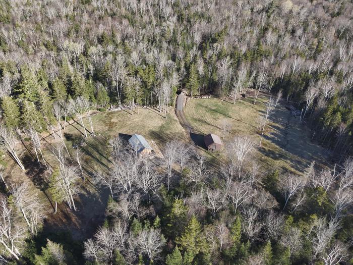 Drone footage of the Adirondack Mountains