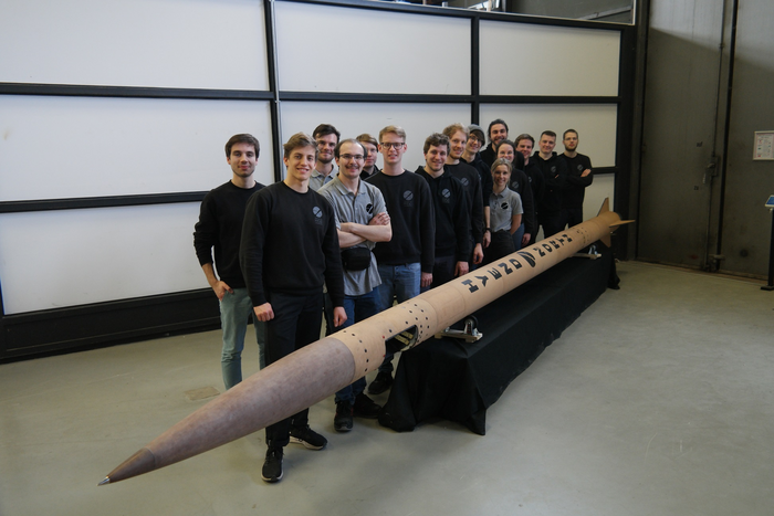 Self-built rocket N2ORTH