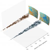 The 3-D Galaxy Distribution in the Foreground of thee CMB Cold Spot, Where Each Point is a