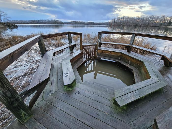 Otter latrine