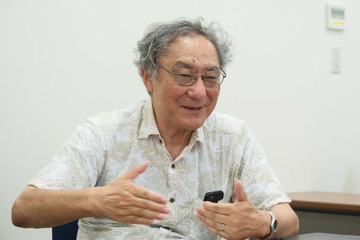 Professor emeritus EBINA Kuniyoshi