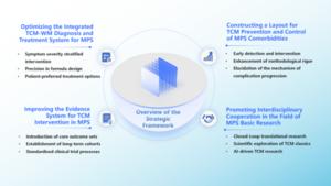 Overview of the strategic framework for integrated TCM-Western medicine in menopausal syndrome.