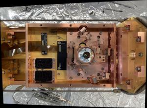 Experimental setup, viewed from above: