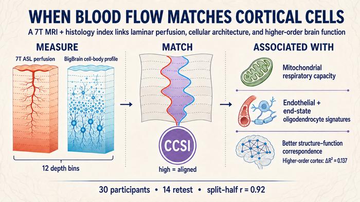 blood flow cortical cells