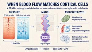 blood flow cortical cells