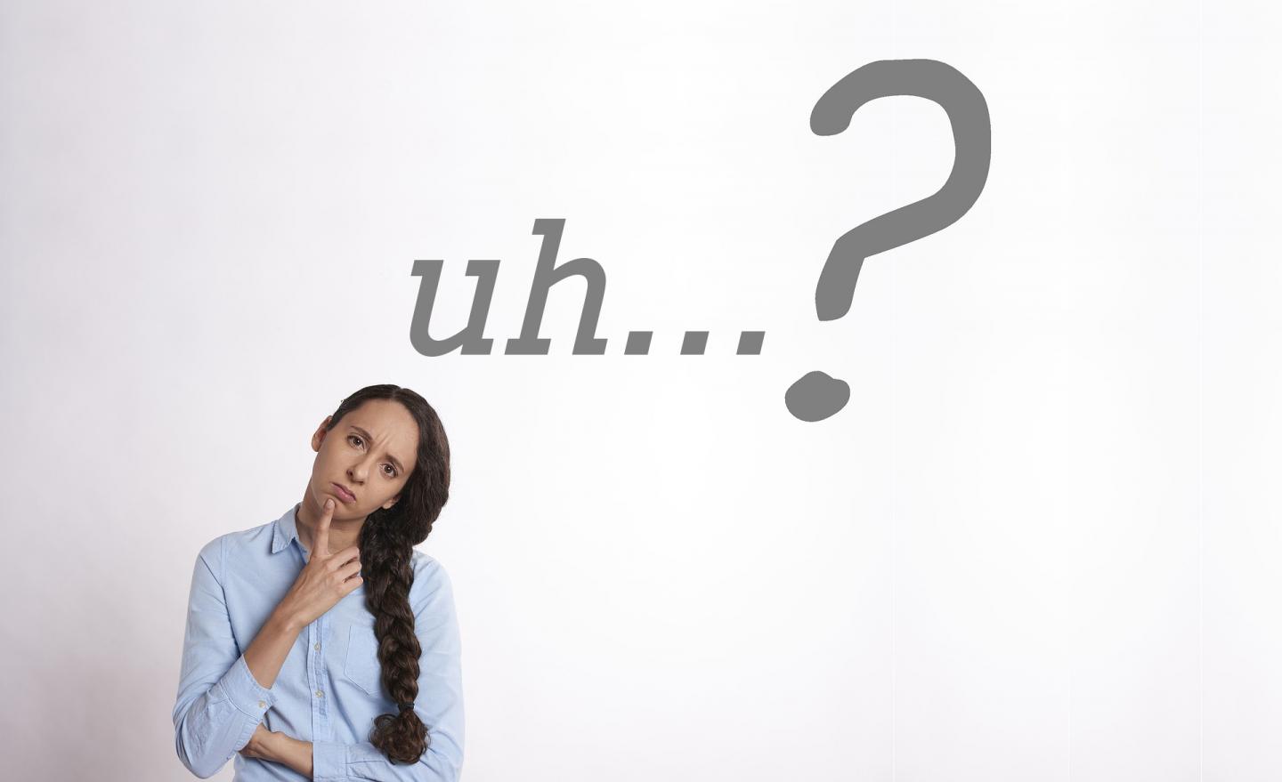 Speakers tend to say 'uh' before uncommon words