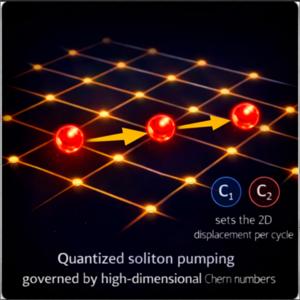 Quantized soliton pumping governed by high-dimensional Chern numbers