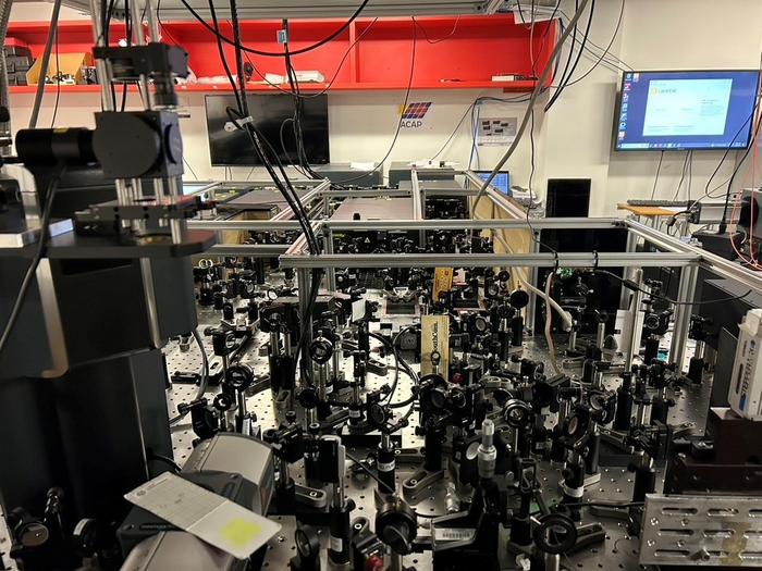 The Ultrafast Laser Laboratory in the School of Chemistry, University of Melbourne, where the quantum battery prototype was tested.
