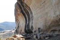 Collection of Sample for Radiocarbon Dating in Lesotho