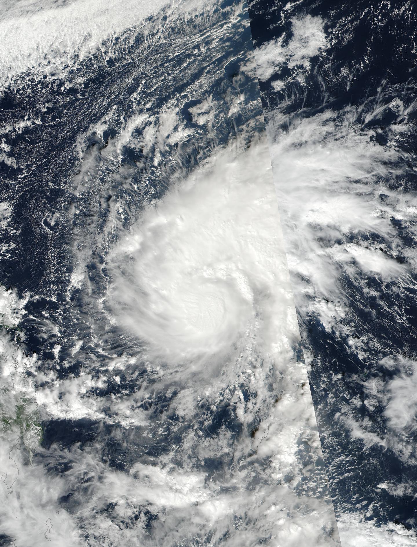 Suomi NPP Image of Nock-ten