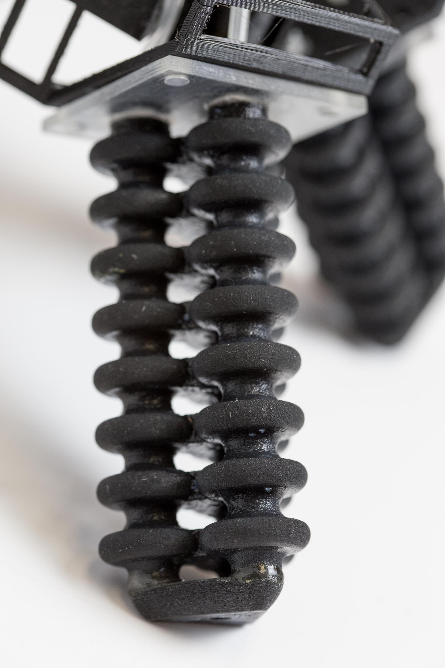 3-D-Printed, Soft, Four Legged Robot
