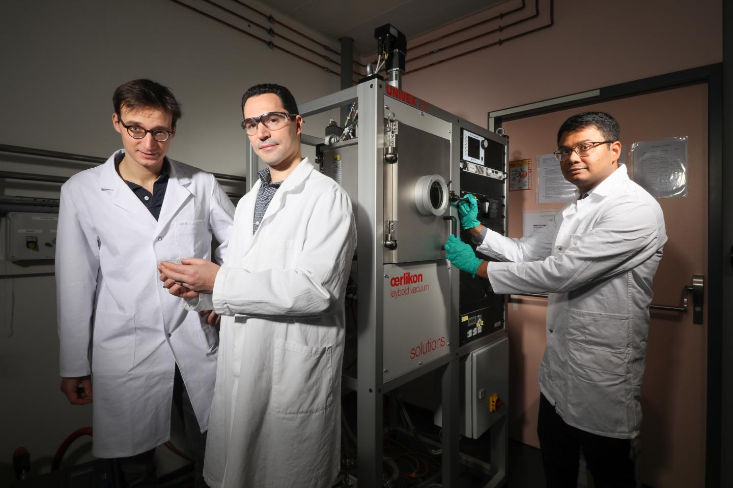 Reseachers  in the Lab