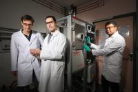 Reseachers  in the Lab