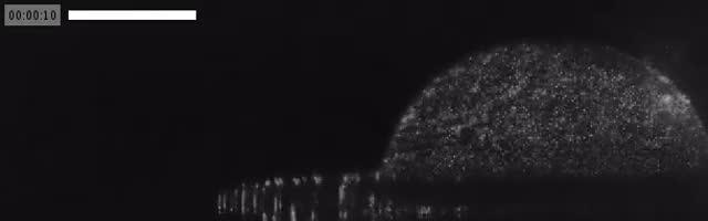 Corn Syrup Spreading in to Water