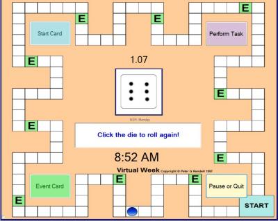 Virtual Week Brain Game