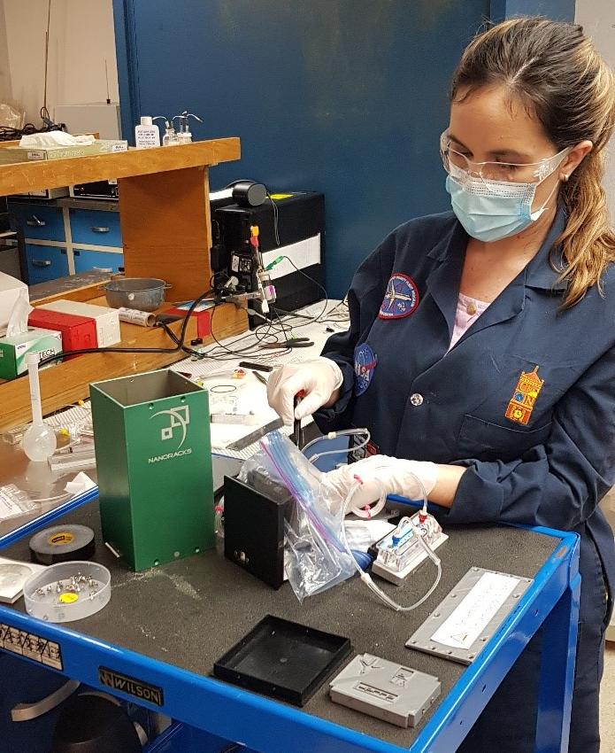 Final preparations for the Electrochemical Ammonia Removal system