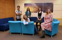 Laura Sales and Students