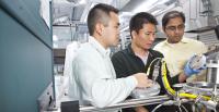 Shriram Ramanathan and Team in the Lab