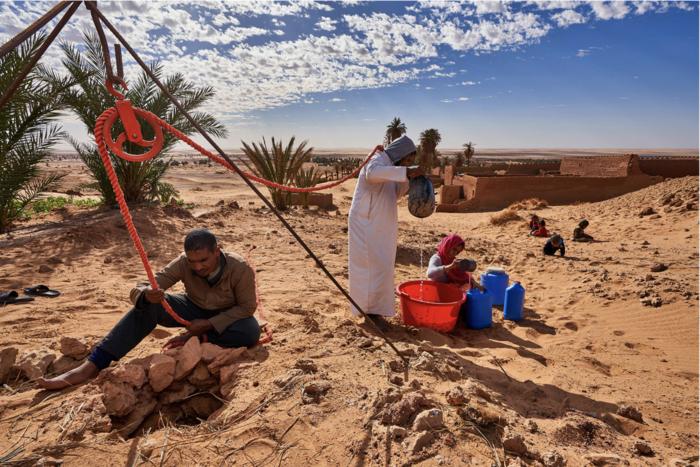 Traditional method of water harvesting
