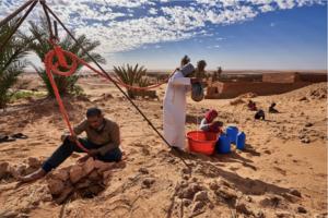 Traditional method of water harvesting