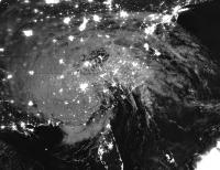 Suomi NPP Nighttime Image of Irma
