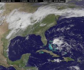 GOES Satellite Animation Follows the March of the Powerful US Storm System