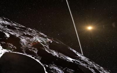 Artist's Impression of the Rings around Chariklo