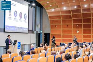Conference opening address by Prof. Dr. Wang Zuankai (left)