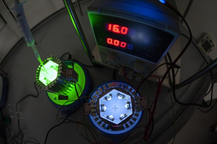 System for Selective Photocatalytic Valorization of Cellulosic Biomass