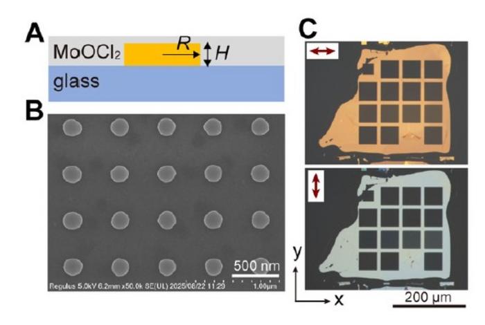 Hyperbolic Localized Plasmon Resonances (H-LPRs) Introduced in MoOCl2