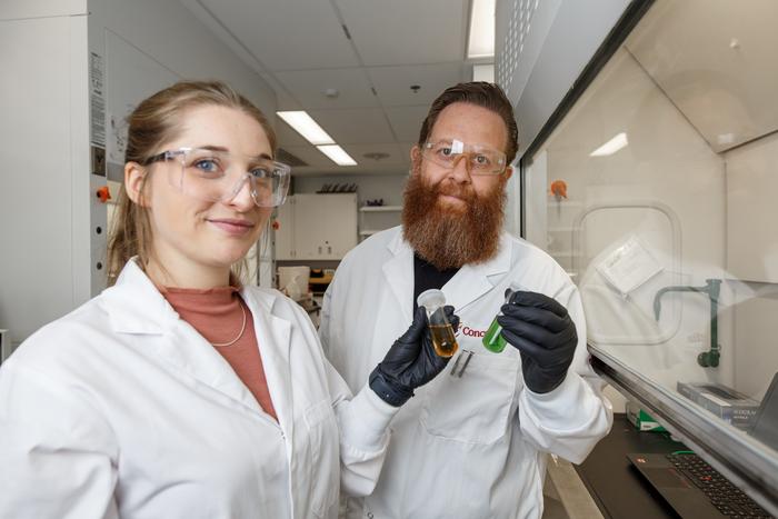 Adryanne Clermont-Paquette and Rafik Naccache