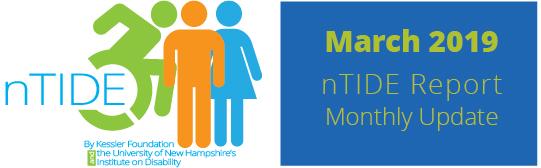 National Trends in Disability Employment (nTIDE) March 2019 Banner