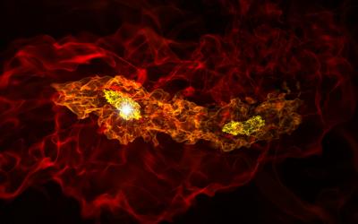 Formation of Binary Star System