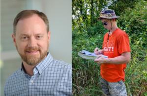 Illinois plant ecologists Jeffrey Matthews and Jack Zinnen