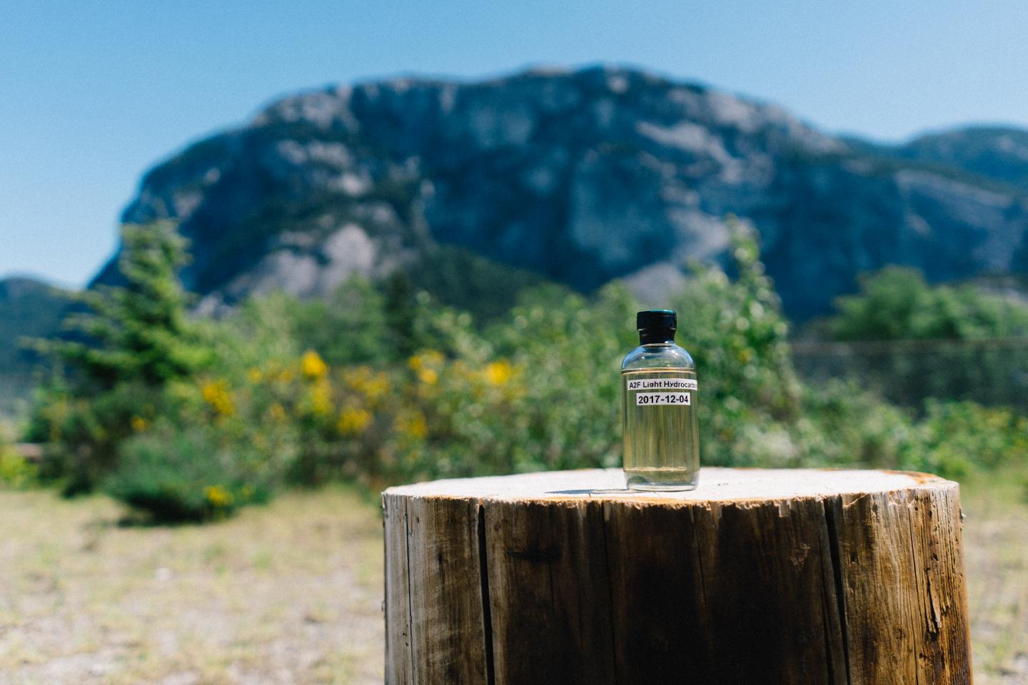Bottle of Clean Fuel