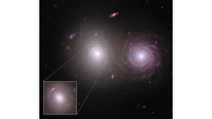 Webb, Hubble Team Up to Trace Interstellar Dust Within a Galactic Pair